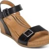 Aetrex Women's Lexa 1 Aetrex Women's Lexa -Best Shoe Store aetrex womens lexa quarter strap wedge black leather CK110W 45374.1714758921