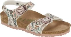 Birkenstock Children's Rio Vegan -Best Shoe Store birkenstock childrens rio vegan paisley light rose birko flor 1024389 43096.1686243948
