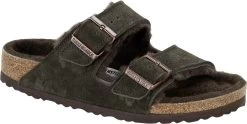 Birkenstock Arizona Shearling Lined -Best Shoe Store birkenstock unisex arizona shearling lined mocha suede 1020528 51161.1645837499