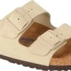 Birkenstock Arizona Soft Footbed -Best Shoe Store birkenstock unisex arizona soft footbed almond suede 1021462 52144.1700929794