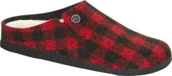 Birkenstock Zermatt Shearling -Best Shoe Store birkenstock unisex zermatt shearling red plaid wool felt 1017544 74995.1633980621