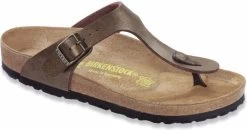 Birkenstock Women's Gizeh 18 Birkenstock Women's Gizeh -Best Shoe Store birkenstock women gizeh golden brown birko flor 14394 71965.1657894815