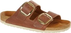 Birkenstock Women's Arizona Big Buckle -Best Shoe Store birkenstock womens arizona big buckle cognac oiled leather 1011072 50774.1645836298