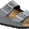 Birkenstock Women's Arizona Icy -Best Shoe Store birkenstock womens arizona icy metallic anthracite birko flor 1014285 92179.1564154430