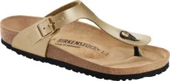 Birkenstock Women's Gizeh 17 Birkenstock Women's Gizeh -Best Shoe Store birkenstock womens gizeh gold birko flor 1016108 78404.1657894815