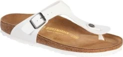 Birkenstock Women's Gizeh 27 Birkenstock Women's Gizeh -Best Shoe Store birkenstock womens gizeh white birko flor 745531 18589.1657894816