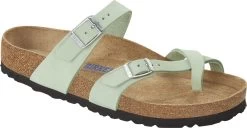Birkenstock Women's Mayari Soft Footbed 10 Birkenstock Women's Mayari Soft Footbed -Best Shoe Store birkenstock womens mayari soft footbed matcha nubuck leather 1023956 84422.1686306981