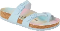 Birkenstock Women's Mayari Vegan -Best Shoe Store birkenstock womens mayari vegan ombre finished sky birkibuc 1021202 07668.1657899282