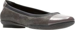 Clarks Unstructured Women's Neenah Garden -Best Shoe Store clarks womens neenah garden grey nubuck 26128887 68842.1555359731