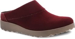 Dansko Lucie -Best Shoe Store dansko womens lucie cranberry wool blend 6420254800 68184.1645626771