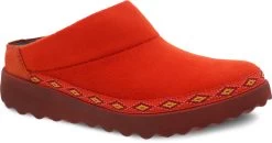 Dansko Lucie -Best Shoe Store dansko womens lucie orange wool blend 6420696900 11777.1645626771