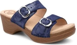 Dansko Sophie -Best Shoe Store dansko womens sophie blue shimmer metallic 9841552200 10347.1645716998