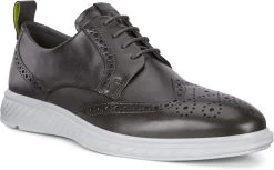 ECCO Men's ST.1 Hybrid Lite Wingtip Brogue -Best Shoe Store ecco mens st 1 hybrid lite wingtip brogue magnet 83720401308 53382.1597881418