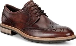 ECCO Men's Vitrus I Wing Tip Tie -Best Shoe Store ecco mens vitrus ii wing tip tie nature 64031401009 59513.1624484859