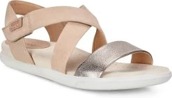 ECCO Women's Damara Crisscross Sandal 6 ECCO Women's Damara Crisscross Sandal -Best Shoe Store ecco womens damara crisscross sandal warm grey powder 24827350666 24484.1520024183