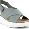 ECCO Women's Flowt Wedge Cork Sandal -Best Shoe Store ecco womens flowt wedge cork sandal titanium 27230301244 07402.1620316142