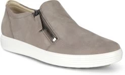ECCO Women's Soft 7 Slip-on Side Zip Sneaker 7 ECCO Women's Soft 7 Slip-on Side Zip Sneaker -Best Shoe Store ecco womens soft 7 slip on side zip sneaker warm grey 47017301375 43031.1603836550