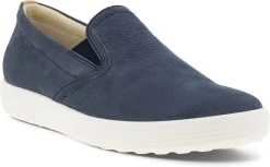 ECCO Women's Soft 7 Slip-On Sneaker -Best Shoe Store ecco womens soft 7 slip on sneaker marine powder 47049351056 24936.1687217921