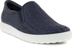 ECCO Women's Soft 7 Woven II Slip-On -Best Shoe Store ecco womens soft 7 woven 2 slip on sky night 47011350769 26298.1702004511