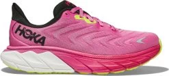 Hoka Women's Arahi 6 -Best Shoe Store hoka womens arahi 6 strawberry black 1123195 sybc 71146.1700607606