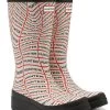 Hunter Women's Original Play Sonic Logo Tall Rain Boot -Best Shoe Store hunter womens original play sonic logo tall sonic logo print wft2065rma slp 15292.1574735829.600.600