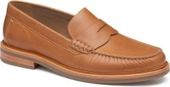 Johnston & Murphy Lyles Penny -Best Shoe Store johnston and murphy mens lyles penny tan full grain 20 6666 38799.1713560356