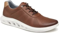 Johnston & Murphy Activate U-Throat -Best Shoe Store johnston murphy mens activate u throat tan full grain 25 3820 53262.1713559573