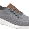 Johnston & Murphy Amherst Knit U-Throat -Best Shoe Store johnston murphy mens amherst knit u throat gray 25 3437 64624.1700845736