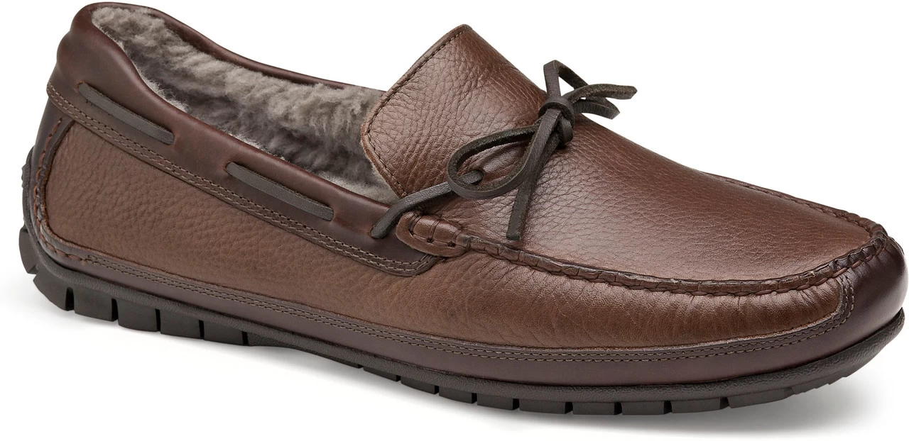 Johnston & Murphy Cort Shearling Slipper 4 Johnston & Murphy Cort Shearling Slipper - Image 2