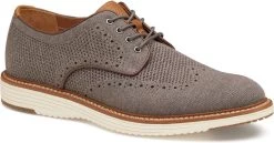 Johnston & Murphy Upton Knit Wingtip 9 Johnston & Murphy Upton Knit Wingtip -Best Shoe Store johnston murphy mens upton knit wingtip gray knit 20 5368 83901.1713560611