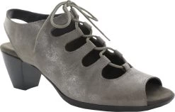 Munro Jillie -Best Shoe Store munro women jillie pewter metallic nubuck m471976 33320.1489408023