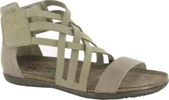 Naot Marita -Best Shoe Store naot womens marita sand suede khaki veige leather 7419 sgc 29758.1551212858