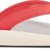OluKai Women's Pi'oe -Best Shoe Store olukai womens pi oe hot coral mist grey 20443 hcdw 94466.1646320039