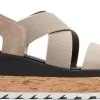 Sorel Women's Cameron Flatform Slingback Wedge Sandal -Best Shoe Store sorel womens cameron flatform slingback wedge sandal omega taupe sea salt 1999121264 47419.1683315802.600.600