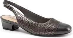 Trotters Dea -Best Shoe Store trotters dea pewter croco t7001 033 52660.1499709817