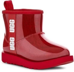 UGG Big Kids Classic Clear Mini II 16 UGG Big Kids Classic Clear Mini II -Best Shoe Store ugg childrens big kids classic clear mini 2 samba red 1112386k sbr 03215.1656432984