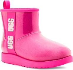 UGG Big Kids Classic Clear Mini II 17 UGG Big Kids Classic Clear Mini II -Best Shoe Store ugg childrens big kids classic clear mini 2 taffy pink 1112386k typn 06683.1656432984
