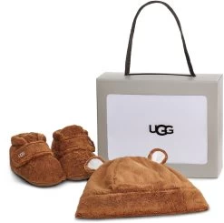 UGG Infants Bixbee And Beanie -Best Shoe Store ugg childrens infants bixbee and beanie chesnut 1120951i che 50076.1630354798