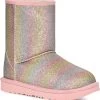 UGG Kids Classic II Glitter -Best Shoe Store ugg childrens kids classic 2 glitter metallic rainbow 1130784k mrnbw 79154.1660063777