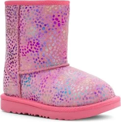 UGG Kids Classic II Spots -Best Shoe Store ugg childrens kids classic 2 spots pink rose sparkle suede 1123615k prss 20550.1630083044