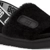 UGG Kids Disco Slide -Best Shoe Store ugg childrens kids disco slide black 1129074k blk 25548.1646256743