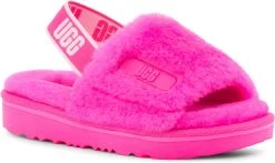 UGG Kids Disco Slide -Best Shoe Store ugg childrens kids disco slide taffy pink 1129074k typn 47207.1646256743