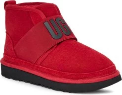 UGG Kids Neumel II Graphic -Best Shoe Store ugg childrens kids neumel 2 graphic samba red black 1110703k srbck 72110.1657880295