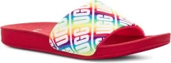 UGG Kids Beach Slide -Best Shoe Store ugg kids beach slide rainbow 1107981k rbw 83206.1646252846