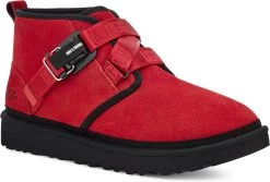 UGG Men's Neumel Quickclick -Best Shoe Store ugg mens neumel quickclick samba red black 1130720 srbck 51764.1660224242