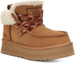 UGG Women's Funkarra Cabin Cuff -Best Shoe Store ugg womens funkarra cabin cuff chestnut 1143954 che 50675.1696293308
