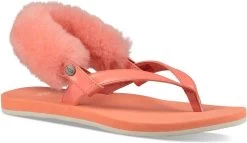 UGG Women's LaaLaa -Best Shoe Store ugg womens laalaa vibrant coral 1090387 vcrl 31669.1521471415