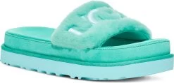 UGG Women's Laton Fur Slide 12 UGG Women's Laton Fur Slide -Best Shoe Store ugg womens laton fur slide tide pool 1111236 tdp 85226.1646258758
