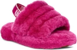 UGG Kids Fluff Yeah Slide -Best Shoe Store uggs kids fluff yeah slide fuchsia 1098494k fus 34620.1647038453
